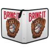 Kuquteed Baseball Gloves Trading Card Binder 9 Pocket 900 Cards Holder Collector Album with 50 Removable Sleeves Toys Gifts for Boys Girls Sports Sports Game Cards view 2