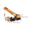 CORHAD Scale Alloy Crane Model Car Toy Boys and Girls Building Toys for Boys and Girls view 2