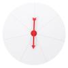 Alipis 7grids Diy Prize Wheel Game for Birthday Party Carnival Fortune Game Sections view 1