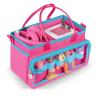 Ottkids Carrying Case Compatible with Toniebox 2/1, Portable Organizer Case for Tonie Figures Characters, Headphones & Accessories, Storage Travel Case with Shoulder Strap and Handle(Rose) view 1