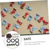 Yardwe Mini Military Accessories Set for Kids 1 Set of DIY War Scene Props Compact Plastic Building Toys for Cognitive Play for Sandbox and Military Themed Play view 3