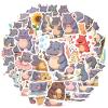 100Pcs Cartoon Hippo Animals Stickers Waterproof Hippo Animals Sticker for Water Bottle Laptop Phone Cases Planner Skateboard Luggage Party Favor Decor Ideal for Adults Teens Teacher Rewards C432J1G view 1