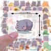100Pcs Cartoon Hippo Animals Stickers Waterproof Hippo Animals Sticker for Water Bottle Laptop Phone Cases Planner Skateboard Luggage Party Favor Decor Ideal for Adults Teens Teacher Rewards C432J1G view 3