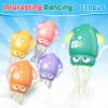 Dancing Squid Baby Toy, Tummy Time Toys, Rechargeable Crawling Octopus Toys with Music and Light for 3-6 6-12 12-18 36 Months 1 Year Old Learning Walking Toddle Boy Girl 1st Birthday Valentines Gifts view 3