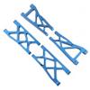 4PCS Aluminum Front & Rear A-Arms for Arrma 1/10 Vorteks, Granite, Senton 3S BLX 550  Upgrade Suspension Parts Replaces AR330516, AR330443 (Blue) view 3