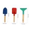 SUPVOX 4-Piece Kids Gardening Tools Set Includes Shovel Rake Gloves for Boys and Girls for Backyard Gardening and Planting Random Color view 2