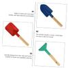 SUPVOX 4-Piece Kids Gardening Tools Set Includes Shovel Rake Gloves for Boys and Girls for Backyard Gardening and Planting Random Color view 4