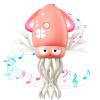 Dancing Squid Baby Girls Toy, Tummy Time Toys, Rechargeable Crawling Octopus with Music and Light for 3-6 6-12 12-18 36 Months 1 year old Learning Walking Toddle Girl 1st Birthday Valentines Day Gifts view 1