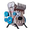 ToysCentral Basics V4 Engine Model kit That Works, Mini All-Metal Car Assemble Inline Four-Cylinder Engine Model, 325+Pcs Education Gifts for Technology Enthusiasts view 1