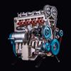ToysCentral Basics V4 Engine Model kit That Works, Mini All-Metal Car Assemble Inline Four-Cylinder Engine Model, 325+Pcs Education Gifts for Technology Enthusiasts view 2