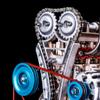 ToysCentral Basics V4 Engine Model kit That Works, Mini All-Metal Car Assemble Inline Four-Cylinder Engine Model, 325+Pcs Education Gifts for Technology Enthusiasts view 3