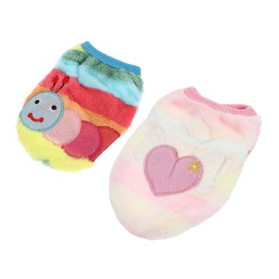 JOINPAYA 2pcs Bunny Dog Clothing Pet Apparel Rabbit Costume Vest Fun for Parties