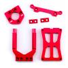 Aluminum Alloy Quick Release Motor Mount Upgrades Part for 1/5 X-Maxx 6S 8S,1/6 XRT 8S,Replace#7760 (Red) view 3