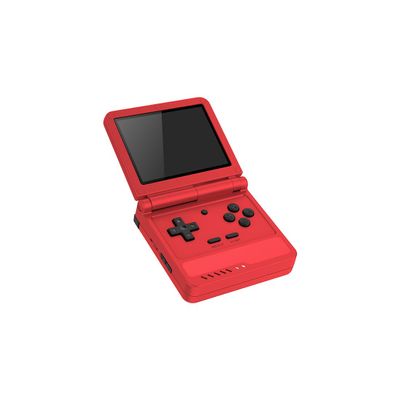 ConsoleXpress V90S Retro Handheld Gaming Console, 3.5-Inch 640*480 IPS Screen Open Source Linux System Allwinner 133 Plus CPU Arm Quad-Core Processor, Red Portable Arcade Video Game Consoles
