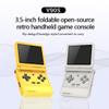 ConsoleXpress V90S Retro Handheld Gaming Console, 3.5-Inch 640*480 IPS Screen Open Source Linux System Allwinner 133 Plus CPU Arm Quad-Core Processor, Red Portable Arcade Video Game Consoles view 3