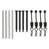 Mesimsple Suspension Arms Screw Pins 4x67.5mm Hinge Pins & Body Clips for 1/7 Infraction Felony Limitless Mojave 1/8 Typhon Kraton Outcast Talion Notorious 6S BLX EXB view 1