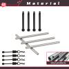 Mesimsple Suspension Arms Screw Pins 4x67.5mm Hinge Pins & Body Clips for 1/7 Infraction Felony Limitless Mojave 1/8 Typhon Kraton Outcast Talion Notorious 6S BLX EXB view 4