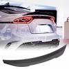 Carbon Fiber Trunk Spoiler&Rear Vent Cover Compatible with Kia Stinger 2018 2019 2020 2021 2022 2023 view 2