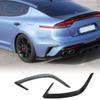 Carbon Fiber Trunk Spoiler&Rear Vent Cover Compatible with Kia Stinger 2018 2019 2020 2021 2022 2023 view 3