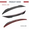 Carbon Fiber Trunk Spoiler&Rear Vent Cover Compatible with Kia Stinger 2018 2019 2020 2021 2022 2023 view 4
