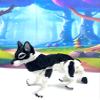 1pc 3D Printed Wolf, White and Black Fidget Wolf, Full Body Articulated Animal Toy, Fidget ADHD Autism Toy WC3002-BLK-1x (Medium - 3.5 Inches) view 2