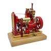 Engine Model Kit That Works, 5CC Vertical Synchronous Twin-Cylinder Overhead Valve Engine Gasoline Engine Model Internal Combustion Tractor Engine 3D Model (Assembled Version) view 2
