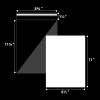 100 Pack Magazine Bags and Boards - Acid-Free & Archival Quality, Resealable 8 " x 11 " Magazine Sleeves and 24pt Backing Boards for Standard Sized Magazine, Magazines Protection view 2