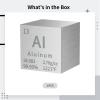Bosreroy 10Mm High-Purity Aluminum Cube, Laser-Engraved with Element Symbols, Perfect for Collectors and Learning view 4
