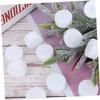 Sosoport 50pcs Ringing Accessories Rattle Insert Babies Rattles Noise Maker Insert Squeakers Replacement Pet Squeakers Rattle Newborn White view 2