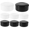 Kisangel 4pairs Go Chess Pieces Storage Box Portable Black White Chess Organizer for Plastic Case for Travel for Boys and Girls and view 1
