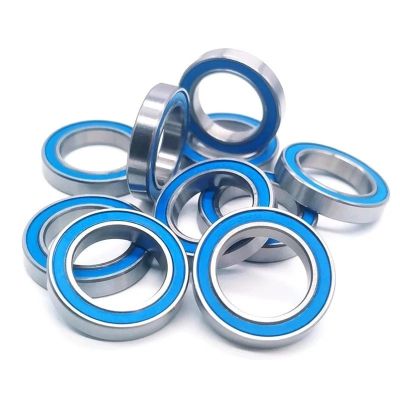 IJTNQBUX 10PCS 6803RS ABEC-3 Bearing 17x26x5 mm Hobby Electric RC Car Truck 6803 RS 2RS Ball Bearings 6803-2RS Blue Sealed