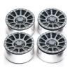 4PCS CNC Aluminum Alloy Wheel Rim 75x38mm RC Spare Parts for Yikong YK4082 4083 KM2 KM3 KM4 KM5 CROSSRC 1/8 Crawler RC Car (Titanium) view 2