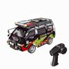 1:24 Scale Delica Remote Control Car, 2.4GHz Full Proportional Brushed 4WD Touring Car, Mini Remote Control Vehicle, Gift for Adults (Pearl Black) view 1