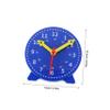 LALADEFIEE 1Set Teaching Clock Set for Classroom Timepiece with Teaching Cards Stamp Fun Learning Tool for Concepts for Home and School Use view 2