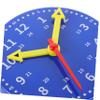 LALADEFIEE 1Set Teaching Clock Set for Classroom Timepiece with Teaching Cards Stamp Fun Learning Tool for Concepts for Home and School Use view 3