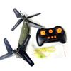 S026H Remote Control Helicopter, 2.4GHz 3CH Military Aircraft Model with Gyro Stabilization, Realistic Plane Gift for Hobbyists & Beginners (RTF/Army Green) view 3