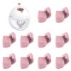 10PCS Spout Cap Compatible with Momcozy M5 Wearable Breastpump, Dustproof, Keep Clean, Prevents Leaks Silicone Spout Cover Fit for M5 Pumps, Breast Pump Replacement Parts view 1
