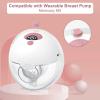 10PCS Spout Cap Compatible with Momcozy M5 Wearable Breastpump, Dustproof, Keep Clean, Prevents Leaks Silicone Spout Cover Fit for M5 Pumps, Breast Pump Replacement Parts view 2