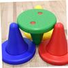 BESPORTBLE Children's Balance Stool Flexible Seating for Kids Single Foot Training Chair Adjustable Height for Classroom Home Use Supports Balance Development view 3