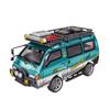 1:24 Scale Delica Remote Control Car, 2.4GHz Full Proportional Brushed 2WD Touring Car, Mini Remote Control Vehicle, Gift for Adults (Pearl Green) view 1