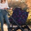 Muishi Neon Spider Webs Baby Car Seat Covers Carseat Canopy Soft Infant Stroller Cover Nursing Breastfeeding Covers for Girls Boys Newborn view 3
