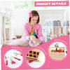 Pesoncarl 24Pcs Miniature Dollhouse Accessories, Mini Repair Tools Dollhouse Accessories, Realistic Wrench Hammer Kit Miniatures Toys for DIY Warehouse Garden Garage Decor, Toys. view 4