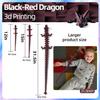 31.5 Large 3D Printed Dragon Bigger Fidget Animals Toys, Giant Flexible Articulated Fidget Toy, Huge 3D Printed Crystal Dragon Halloween Home Office Executive Desk Decor, Christmas 3D Print Toy 2025 view 3