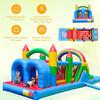 25FT Commercial Grade Bounce House Obstacle Course for Kids, PVC Inflatable Obstacle Course Bounce House with Water Slide, 2 Tunnel, Climbing, Inflatable Bouncer with Blower, 25x8x8.2FT view 3