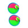 Toddmomy 1set Catch Ball Toy Sticky Sucker Balls for Outdoor Interactive Play Paddle for Boy Girl Strong Adhesion for Endless Fun view 1