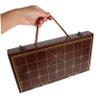 VANZACK Wooden Chinese Chess Set Vintage Chess Portable Board Wooden Kit Travel Game for Adults view 3