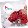 Kisangel Large Heart-Shaped Maker Clips 5-Piece Set for Boys and Girls Outdoor Winter Fun Toys Plastic Clips for Creation Random Color view 2