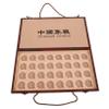 HANABASS Chinese Chess Set Portable Wooden Chess Box for Adults and Kids Foldable Travel Game for Family Fun view 1