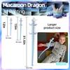 31.5 Large 3D Printed Dragon Bigger Fidget Animals Toys, Giant Flexible Articulated Fidget Toy, Huge 3D Printed Crystal Dragon Halloween Home Office Executive Desk Decor, Christmas 3D Print Toy view 3