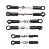 Beufee Rc Tie Link Rods Set, Replacement Servo Pull Rod Pull Rod Tie Link Rods Set for 144001 144002 124018 124019 124017 124016 Remote Control Car view 1